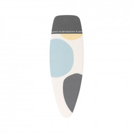 Husa masa de calcat Brabantia D 135x45cm, 4mm+4mm, zona fier rezistent la caldura, Spring Bubbles 1003456