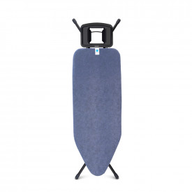 Masa de calcat Brabantia C 124x45cm cu suport masiv din fier, Denim Blue 1003362