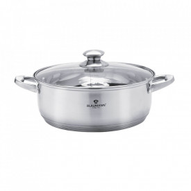 Oala cu capac otel inoxidabil 18 cm Satin Gourmet Line Blaumann BL 3456
