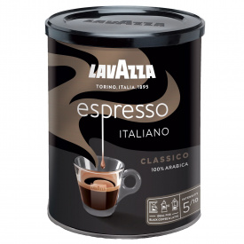 Pachet 12 x Cafea macinata, Lavazza Espresso Italiano Clasico, 250g la cutie