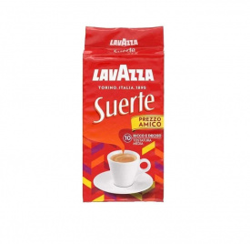 Pachet 20 x Cafea macinata, Lavazza Suerte, 250 g