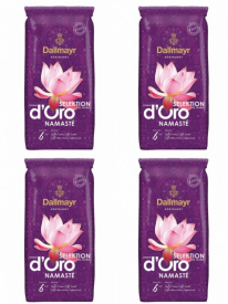Pachet 4 x Cafea Boabe Dallmayr Crema d Oro Namaste 1KG