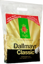 Pachet 4 x Pad-uri de cafea Dallmayr Classic (100 pad-uri)