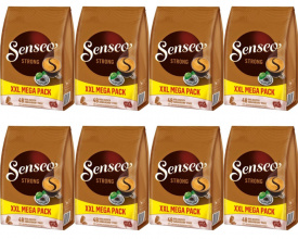 Pachet 8 x Pad-uri de cafea Senseo Strong (48 buc)XXL MEGA PACK