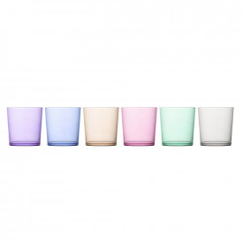 Pahar pentru bautura racoritoare LAV Bodega 345ml, 6 bucati, mix culori 1005943