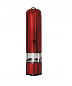 Set 2 Rasnite electrice pentru sare si piper Burgundy Metallic Line BerlingerHaus BH 7217