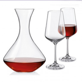 Set Decantor și pahare 2 buc. Bohemia Sandra, 450 ml 1000787