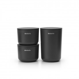 Set Depozitare Accesorii Brabantia, Gri Inchis, 3 Piese 1004183