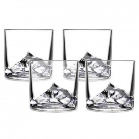 Set pahare pentru whisky LIITON Everest 270ml 4 bucati 1006965