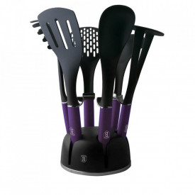 Set ustensile de bucatarie (7 piese) Metallic Line Royal Purple Edition Berlinger Haus BH 6246