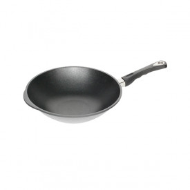 Tigaie wok AMT 32cm, înălțime 11cm, 3L, inducție 651401