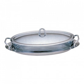 Vas de incalzit oval 2 in 1 (Food Warmer) 3L Black Silver Collection Berlinger Haus BH 1385