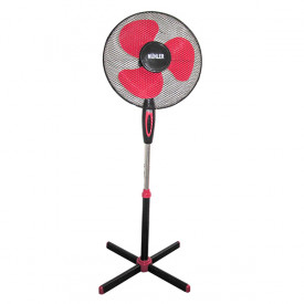 Ventilator 16" Muhler FM-5071, negru+rosu, in picioare 90300103