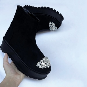 Ghete Tisa DIAMOND Zipper 2 - negru - Img 2