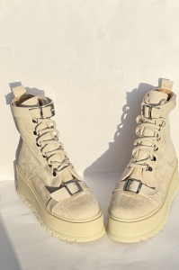 Ghete Strap Tall Bej - Img 2