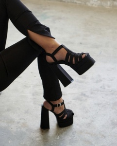 Sandale Vero Suede Black - Img 2
