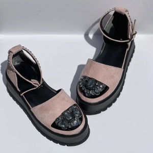 Sandale Tisa Roz Accesoriu negru - Img 2