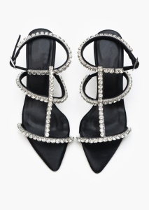 Sandale Eden Black Crystal