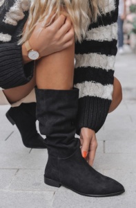 Cizme Elif Black