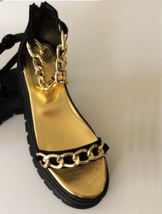 Sandale Chain Gold - Img 2
