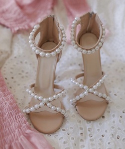 Sandale Pearl Crem - Img 4