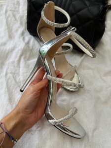 Sandale Eden Glitter Silver