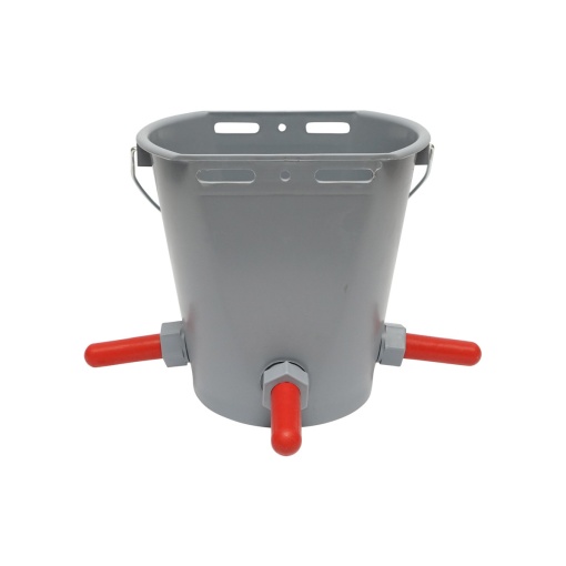 Galeata 8L cu 3 suzeta pentru alaptat vitei - adapatoare, Cod: DISAW28, Brand: BRECKNER GERMANY
