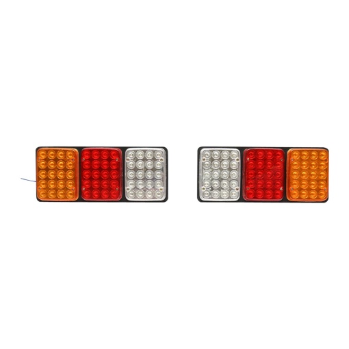 Set lampi stop spate LED cu 3 functii 12V - 24V. 330x140mm, Cod: BK69097, Brand: BRECKNER GERMANY