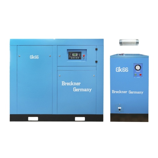Compresor cu surub, 55KW/ 75CP, 9.5mc/min, cu uscator, Cod: DISGK66, Breckner Germany
