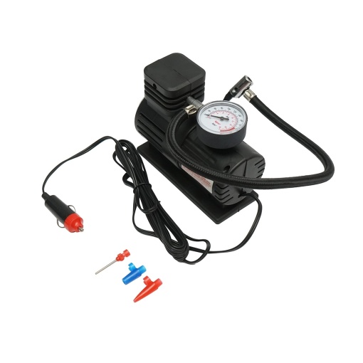 Compresor aer umflat roti 12V 250PSI, cablu 2.8m pentru priza bricheta auto, Cod: BK78930, Brand: BRECKNER GERMANY - Img 1