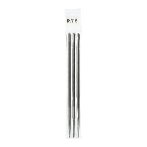 Set 3 pile pentru ascutit lant drujba rotunda 200x5.6 mm, Cod: BK77175, Brand: BRECKNER GERMANY