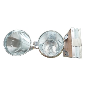 Afumator albine din inox cu cilindru scut termic si burduf din piele 190mm, Cod: DISKR83 - Img 3