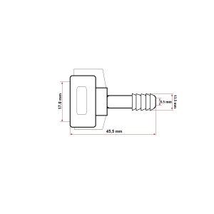 Capacul furtunului de distribuire pentru erbicidator, Cod: DISSA48, Brand: BRECKNER GERMANY - Img 4