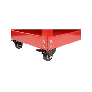 Carucior metalic pe roti cu 3 rafturi pentru scule 760x710x355mm, Cod: DISGP60, - Img 5