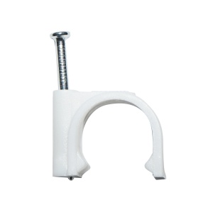 Clema cui 20mm pentru fixare cablu, 100buc, Cod: DISLN89, Brand: BRECKNER GERMANY - Img 1