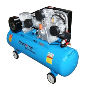 Compresor aer 380V, 180L putere 7.5kW/10CP presiune maxima 8 Bar, debit 900L/min, Cod: BK78557, Brand: BRECKNER GERMANY - Img 2