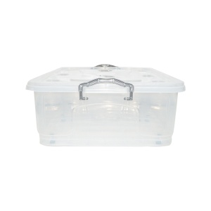 Cutie depozitare cu capac pentru sarcini grele, 18L 385x295x260mm, Cod: BK92825, Echivalență: DISSK10, Breckner Germany - Img 2
