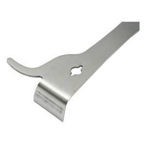 Dalta apicola din inox cu scara tip L 260mm, Cod: DISKR23 - Img 2
