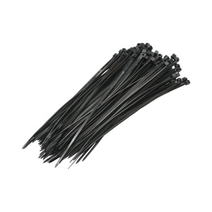 Faseta, colier plastic 2.5x160mm, negru, set 100buc , Cod: DISMT55, Brand: BRECKNER GERMANY - Img 1