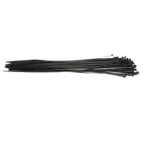 Faseta, colier plastic 8.8x920mm, negru, set 100buc, Cod: DISMT69, Brand: BRECKNER GERMANY - Img 1