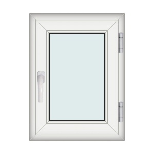 Fereastra 60x80cm, 1 canat, alb, dreapta si rabatare, Klass, 7cm, 6 camere, 2 garnituri - Img 1