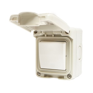 Intrerupator simplu, aplicat, PT IP55, 10AX, 250V, Cod: BK69695, Breckner Germany - Img 4