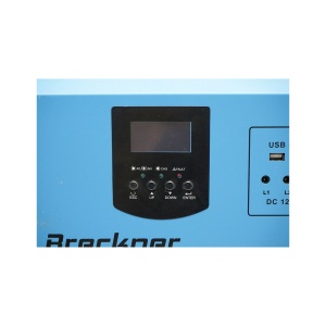Invertor solar 800W PWM 12V, 50A echipat cu baterie stationara 12V/85Ah, mobil cu controle, Cod: BK92996, Brand: BRECKNER GERMANY - Img 4