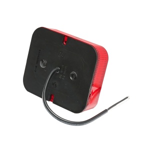 Lampa ceata rosie cu LED E-mark 101x81x29mm IP67, Cod: BK69035, Brand: BRECKNER GERMANY - Img 3