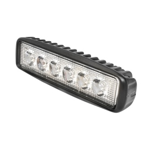 Lampa tip bara cu 6 LED-uri 10-60V 18W unghi radiere 30 de grade tip spot 160x43x42mm, Cod: BK69006S, Brand: BRECKNER GERMANY - Img 2