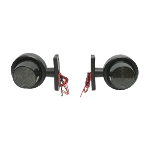 Lampi laterale gabarit LED fumurie 12/24V, rosu-galben FR011, Cod: BK79001, Breckner Germany - Img 1