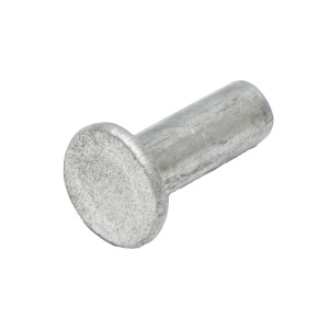 Nit aluminiu solid 4x8mm, diametru cap 15mm, Cod: DISHH95, Brand: BRECKNER GERMANY - Img 3