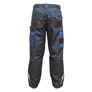 Pantaloni de lucru, poliester cu bumbac, albastru navy, XL, Cod: BK77217, Brand: BRECKNER GERMANY - Img 4