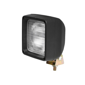 Proiector patrat L=100mm, pentru bec halogen H3 12V 55W - 24V 70W fara bec, Cod: BK69038, Brand: BRECKNER GERMANY - Img 2