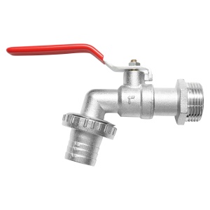 Robinet apa de serviciu 1x3/4 cu bila si maner pentru gradina, Cod: DISLH88, Brand: BRECKNER GERMANY - Img 1